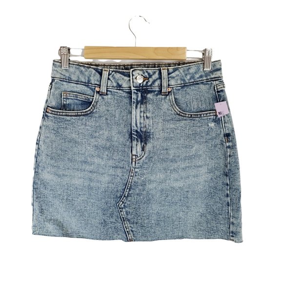 wild fable Dresses & Skirts - 🎈3/$15 Wild Fable Stone Wash Denim Cut-off Mini-Skirt Size 10